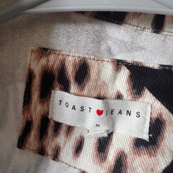 Cheetah & Star Print Oversized Jacket - Picture 3 of 5